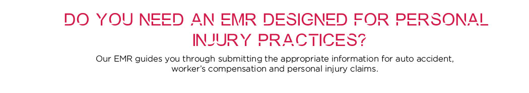 chiropractic software, chiropractic billing
                  software, medical billing, insurance billing,
                  electronic claims, 837 billing, clearinghouse,
                  Medicare, Blue Cross Blue Shield, auto accident EMR,
                  auto accident, personal injury, workers comp,
                  insurance rejections